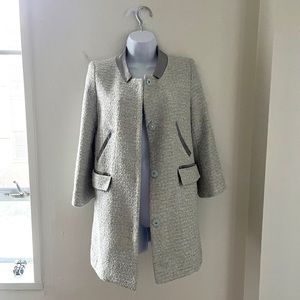 super cute mint colored coat